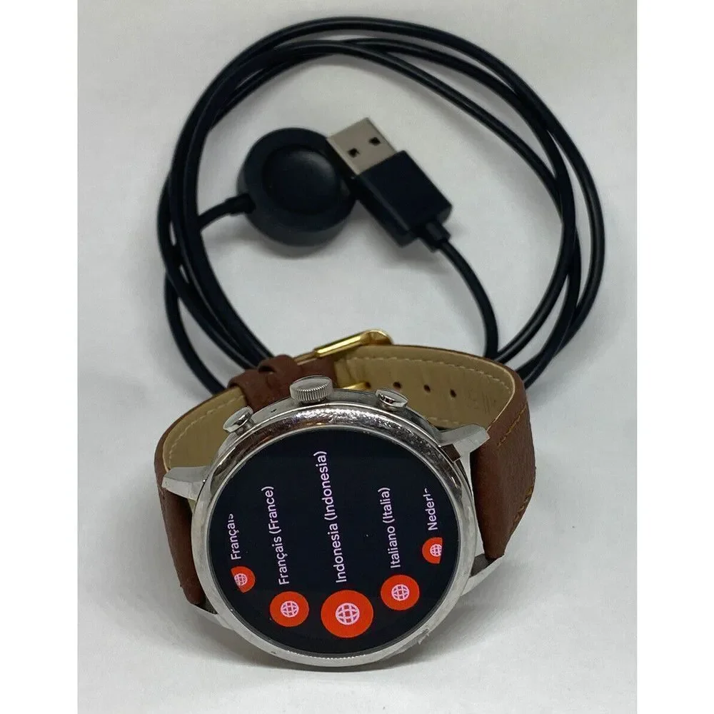 Fossil Gen 4 Authentic Digital Dial Smart Watch Custom Band FTW6014 DC83